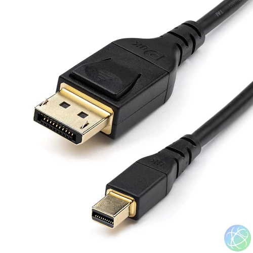 StarTech.com DP14MDPMM1MB DisplayPort kábel 1 M Mini DisplayPort Fekete