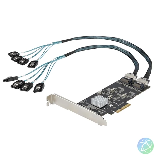 StarTech.com 8P6G-PCIE-SATA-CARD csatlakozókártya/illesztő Belső Mini-SAS