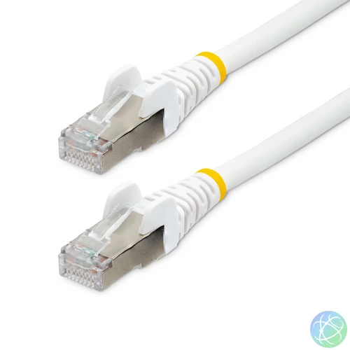 StarTech.com NLWH-50C-CAT6A-PATCH hálózati kábel Fehér 0,5 M S/FTP (S-STP)