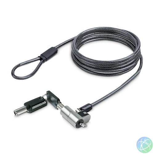 StarTech.com NANOK-LAPTOP-LOCK kábelzár Fekete, Ezüst 2 M