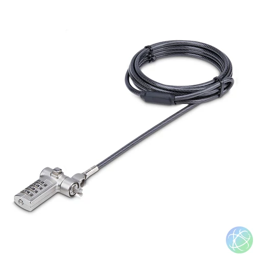 StarTech.com UNIVC4D-LAPTOP-LOCK kábelzár Fekete, Ezüst 2 M