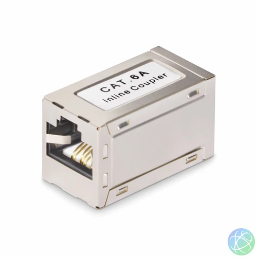 StarTech.com IN-CAT6A-COUPLER-S1 csatlakozó átlakító RJ-45 Ezüst