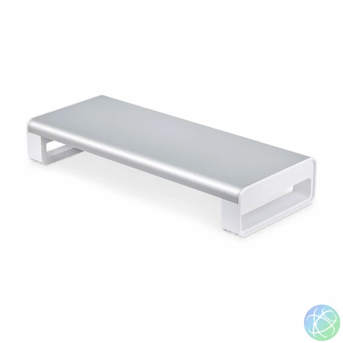 StarTech.com 1MFSW-MONITOR-RISER asztali TV konzol Ezüst