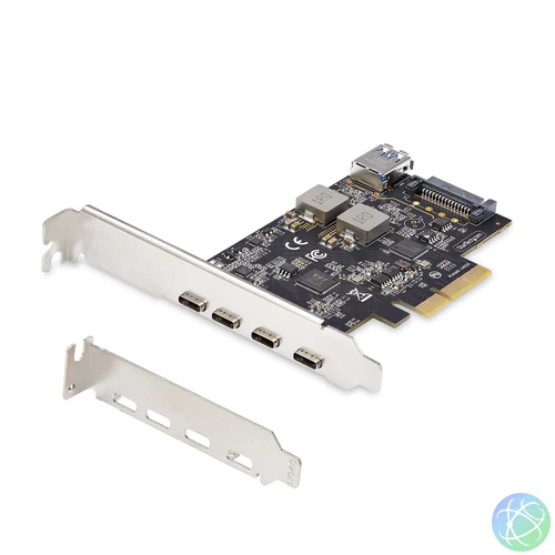 StarTech.com PS4C3IA3-USB-C-CARD csatlakozókártya/illesztő Belső USB C-típus