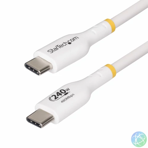 StarTech.com USB2EPR1MW USB kábel USB 2.0 1 M USB C Fehér