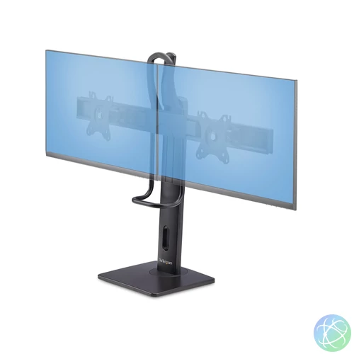 StarTech.com 2MC1S-MONITOR-STAND asztali TV konzol 68,6 cm (27") Fekete