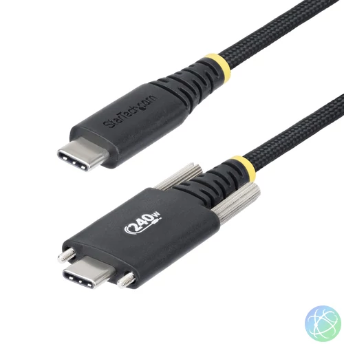 StarTech.com S2CEPR2M-USBSL-CABLE USB kábel USB 2.0 2 M USB C Fekete