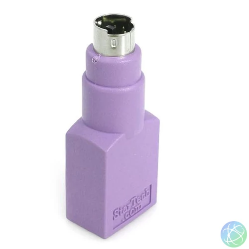 StarTech.com GC46FMKEY csatlakozó átlakító PS/2 USB A Ibolya