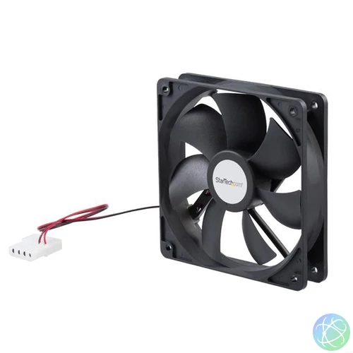 StarTech.com FANBOX12 számítógépes hűtőrendszer Számítógép ház Ventilátor 12 cm Fekete