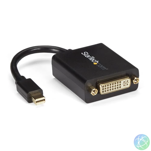 StarTech.com MDP2DVI video átalakító kábel 0,13 M Mini DisplayPort DVI-I Fekete