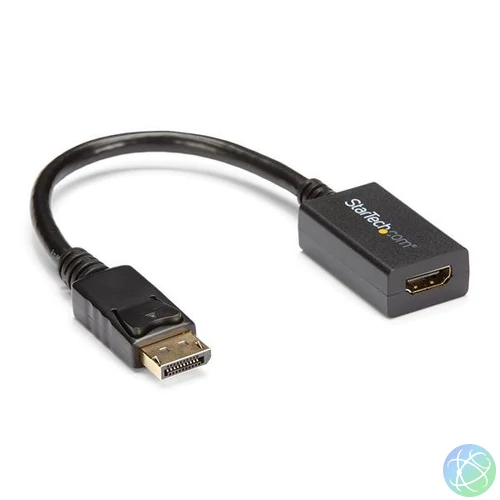 StarTech.com DP2HDMI2 video átalakító kábel 0,21 M DisplayPort HDMI Fekete