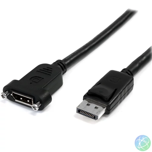 StarTech.com DPPNLFM3PW DisplayPort kábel 0,9 M Fekete