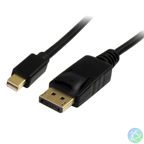 StarTech.com MDP2DPMM2M DisplayPort kábel 2 M mini DisplayPort Fekete