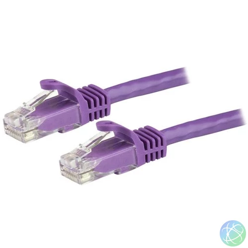 StarTech.com N6PATC15MPL hálózati kábel Lila 15 M Cat6 U/UTP (UTP)