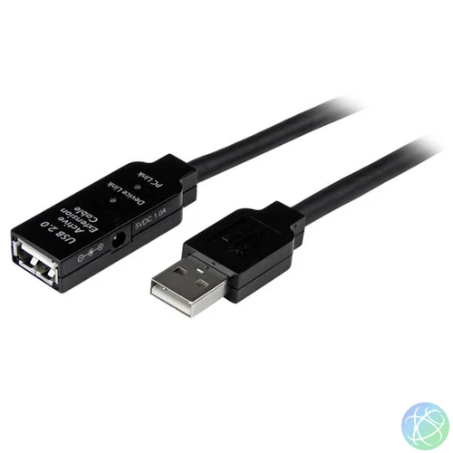 StarTech.com USB2AAEXT15M USB kábel USB 2.0 15 M USB A Fekete