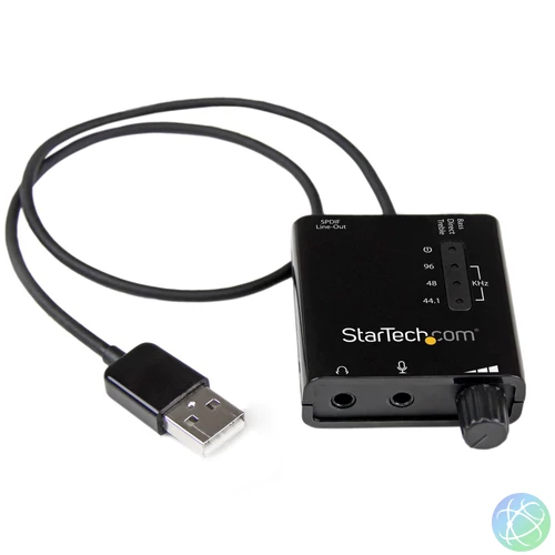 StarTech.com ICUSBAUDIO2D hangkártya 5.1 csatornák USB