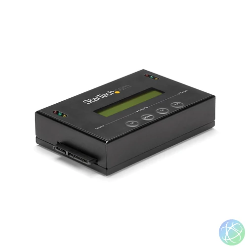 StarTech.com SATDUP11 duplikátor HDD másoló Fekete 1 másolatok
