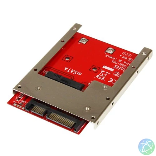 StarTech.com SAT32MSAT257 csatlakozókártya/illesztő Belső mSATA