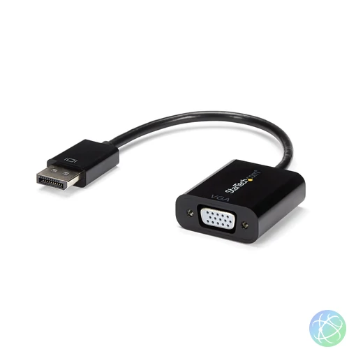 StarTech.com DP2VGA3 video átalakító kábel 0,1 M DisplayPort VGA (D-Sub) Fekete