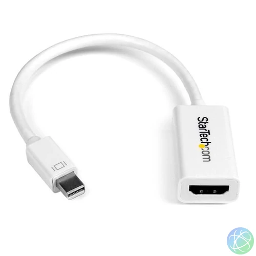 StarTech.com MDP2HD4KSW video átalakító kábel 0,15 M Mini DisplayPort HDMI Fehér