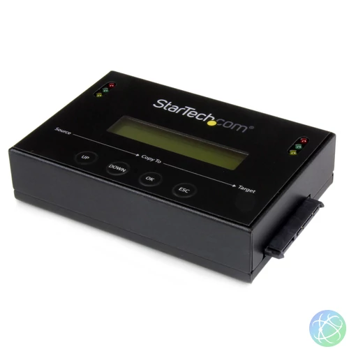 StarTech.com SATDUP11IMG duplikátor HDD/SSD másoló Fekete
