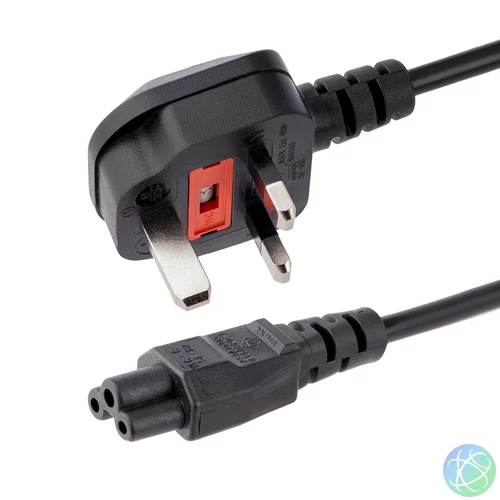 StarTech.com PXTNB3SUK2M tápkábel Fekete 2 M BS 1363 C5 csatlakozó