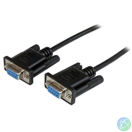 StarTech.com SCNM9FF1MBK soros kábel Fekete 1 M DB-9