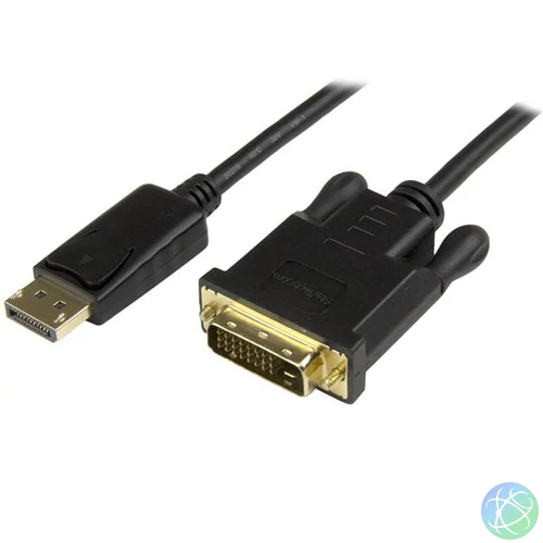 StarTech.com DP2DVI2MM3 video átalakító kábel 0,914 M DisplayPort DVI-D Fekete