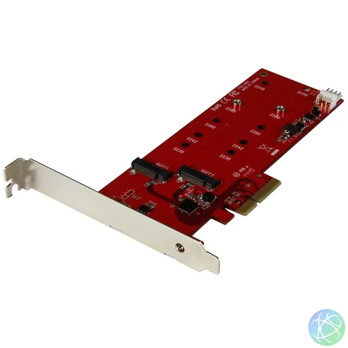StarTech.com PEX2M2 csatlakozókártya/illesztő Belső M.2