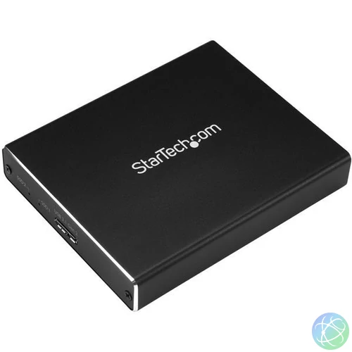 StarTech.com SM22BU31C3R tárolóegység burkolat Külső SSD ház Fekete M.2