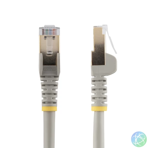 StarTech.com 6ASPAT1MGR hálózati kábel Szürke 1 M Cat6a U/FTP (STP)