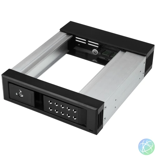 StarTech.com HSB1SATSASBA beépítő keret 13,3 cm (5.25") HDD tartó keret Fekete