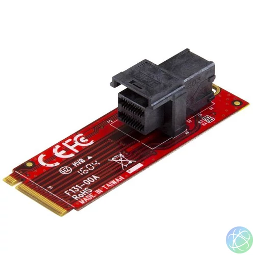 StarTech.com M2E4SFF8643 csatlakozókártya/illesztő Belső U.2