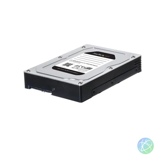 StarTech.com 25SATSAS35HD beépítő keret 8,89 cm (3.5") HDD tartó keret Fekete, Ezüst