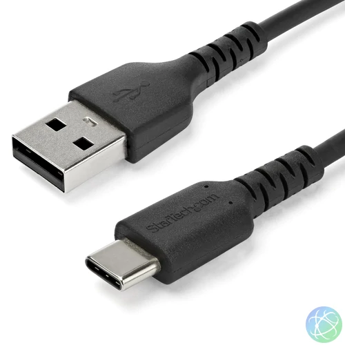 StarTech.com RUSB2AC2MB USB kábel USB 2.0 2 M USB A USB C Fekete