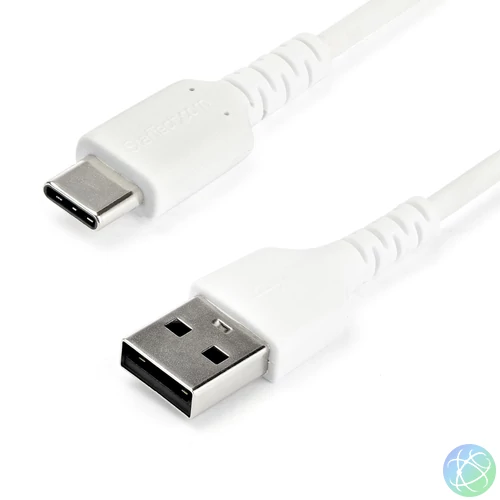 StarTech.com RUSB2AC2MW USB kábel USB 2.0 2 M USB A USB C Fehér