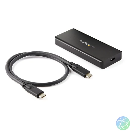 StarTech.com M2E1BRU31C tárolóegység burkolat Külső SSD ház Fekete M.2
