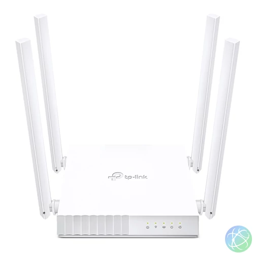 TP-Link ARCHER C24 vezetéknélküli router Fast Ethernet Kétsávos (2,4 GHz / 5 GHz) Fehér