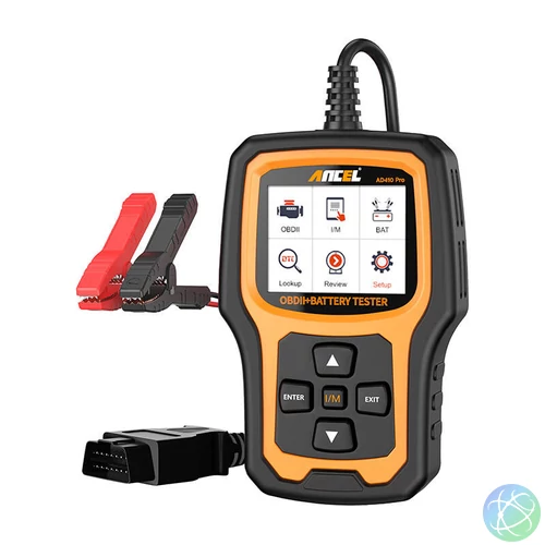 ANCEL AD410 PRO 2 az 1-ben OBD2 diagnosztikai készülék