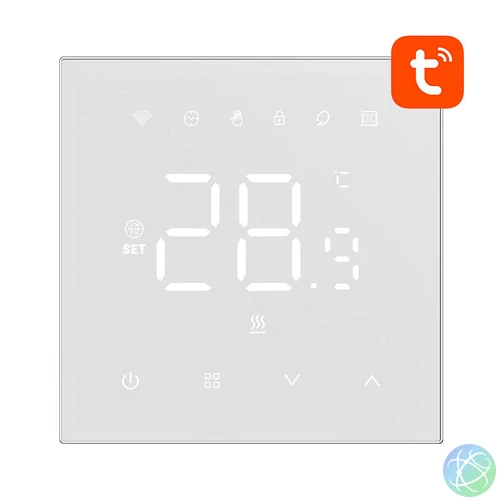 Intelligens termosztát Avatto WT410-BH-3A-W gázkazán 3A WiFi