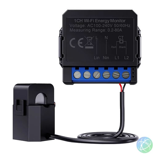 Avatto ZigBee intelligens kétirányú energia mérő ZWPM16-1