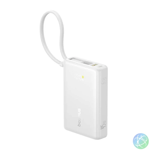 Powerbank Baseus PicoGo Digitális kijelző 10000mAh 45W (biały)