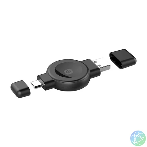 Choetech T606-F vezeték nélküli töltő okosórához (fekete)