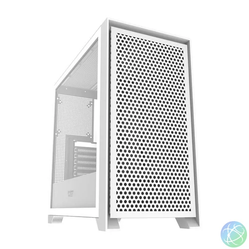 Darkflash DRX90 Mesh számítógépház (fehér)