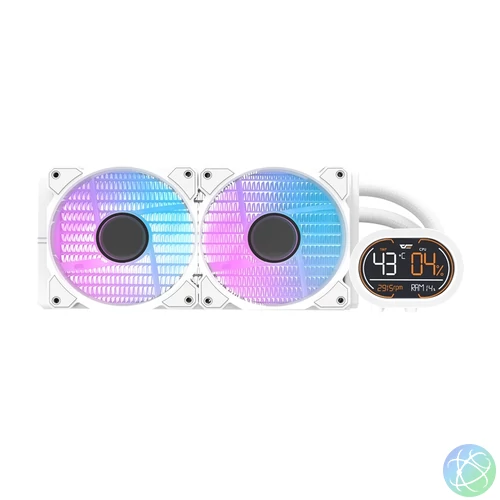 Darkflash DH240D CPU vízhűtő (fehér)