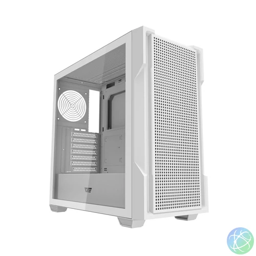 Darkflash DS900 Mesh számítógépház ventilátorok nélkül (Fehér)