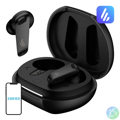 Edifier NeoBuds Plus TWS fülhallgató, ANC (fekete)