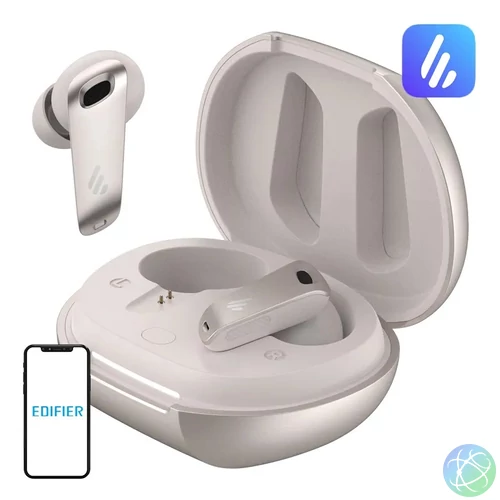 Edifier NeoBuds Plus TWS fülhallgató, ANC (gyöngyház)
