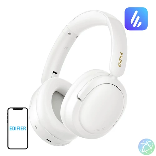 Edifier W800BT SE vezeték nélküli fejhallgató (fehér)