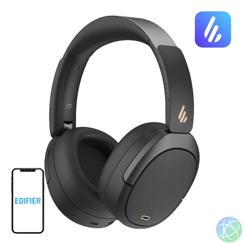 Edifier W80 fejhallgató (fekete)